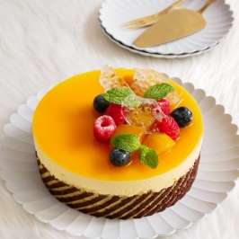 Tropical Mango and Passionfruit Mousse